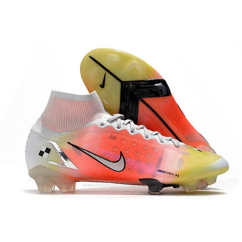 Nike Mercurial Superfly Elite FG Blanco Rosa Plata